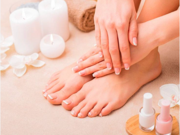 Gel Polish + Clear gel + Extra massage